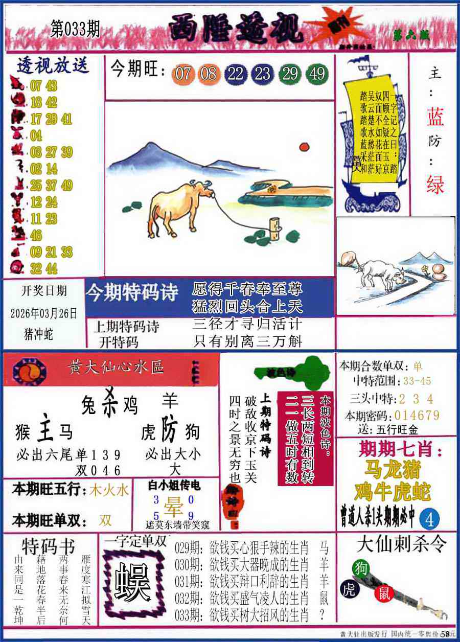 033期西陲透视(正版)[图]